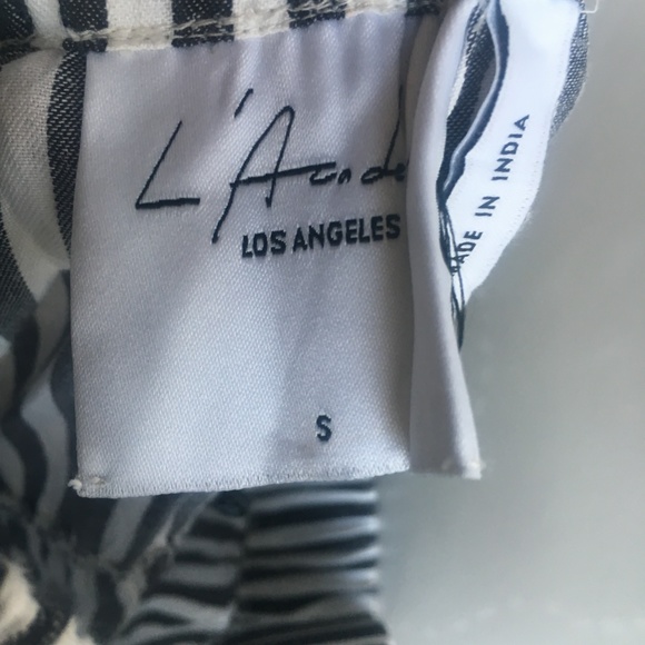 NWT L'Academie x REVOLVE Strapless Hanky Hem Dress - Picture 7 of 8